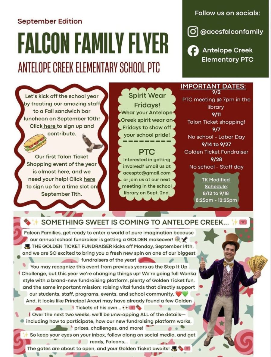 September Falcon Family Flyer